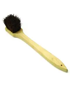 POT BRUSH WITH WOOD HANDLE 20I