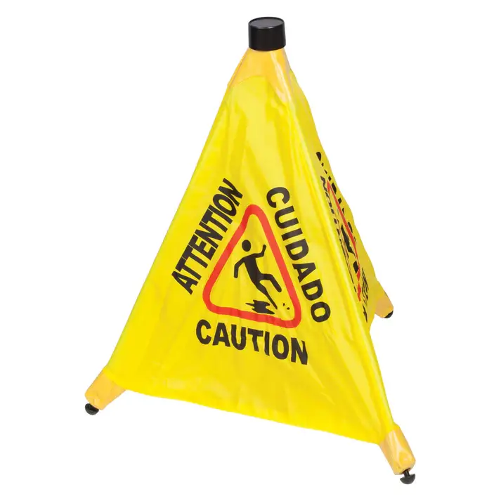 CAUTION SIGN FOUR FACETS - CAU
