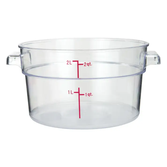 2 QT. ROUND STORAGE CONTAINER
