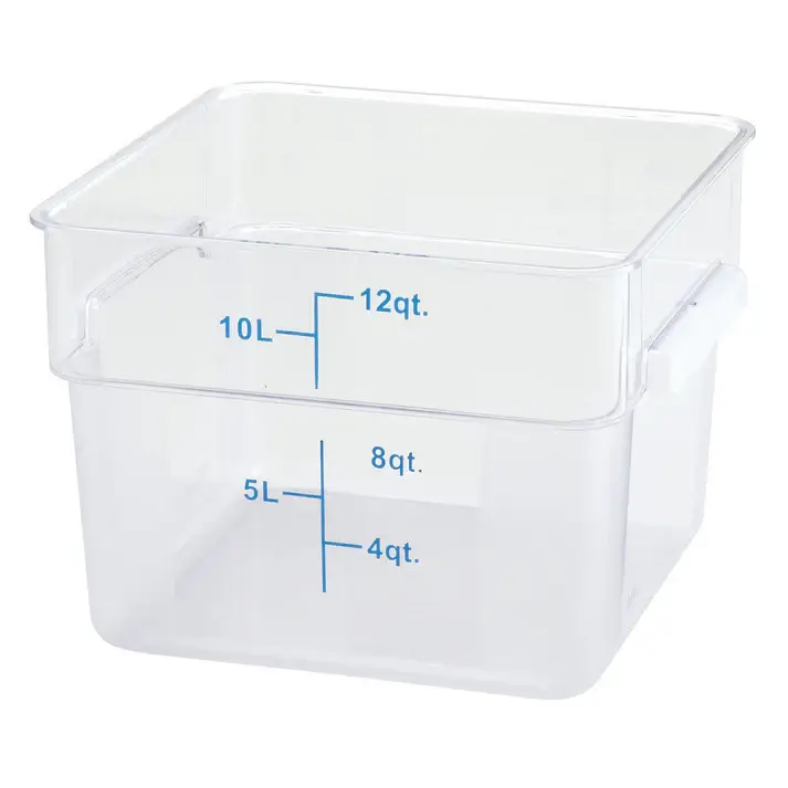 12 QT. SQUARE STORAGE CONTAINE