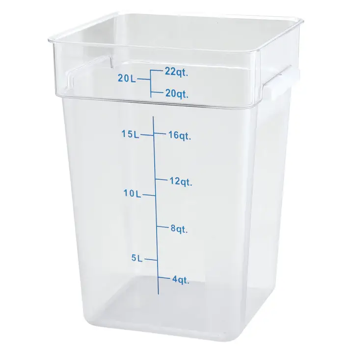 22 QT. SQUARE STORAGE CONTAINE