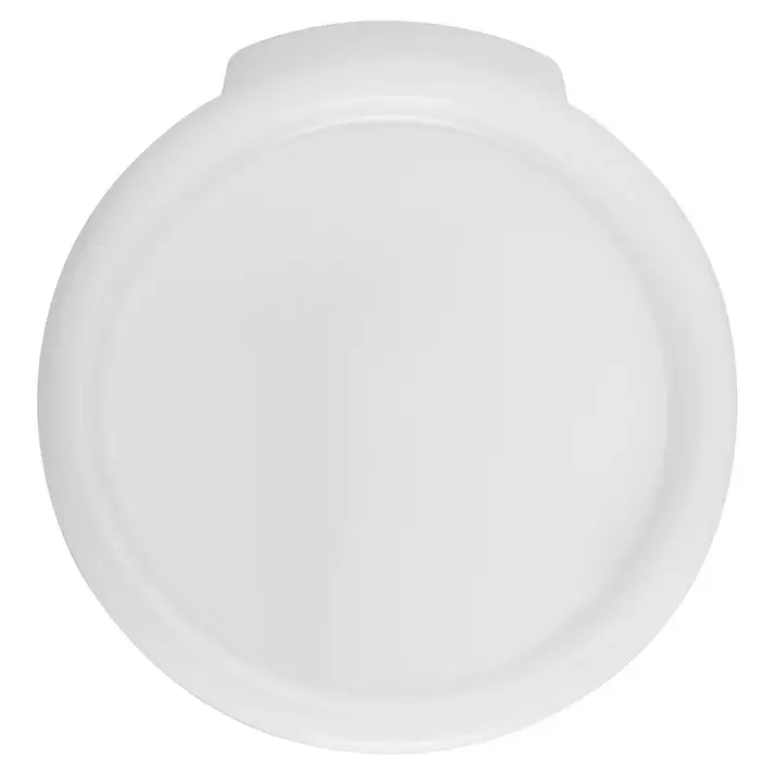 WHITE 12-18-22 QT ROUND LID