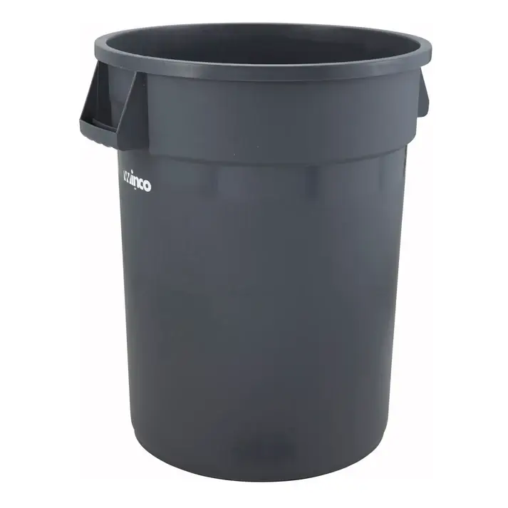 44 GALLON TRASH CAN GREY