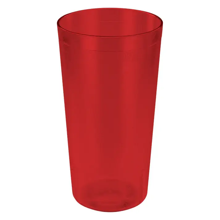 32 OZ RED - PEBBLED TUMBLER