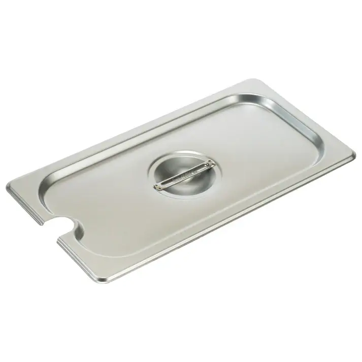 HOTEL PAN LID SLOTTED 1/3 SIZE