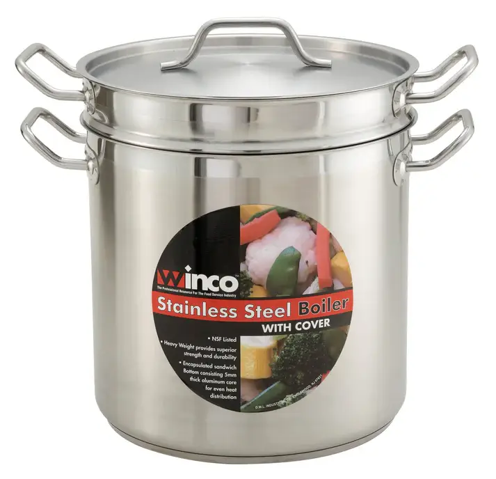 STAINLESS STEEL DOUBLE BOILER