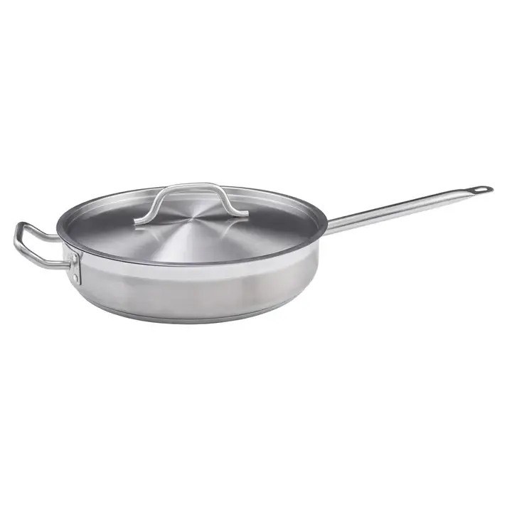 3 QT SS SAUTE PAN W/ LID