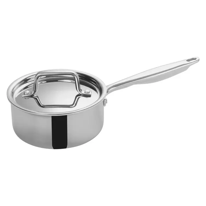 1.5 QT TRI PLY SAUCE PAN W CVR
